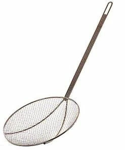 Cajun Classic 8 Inch Aluminum Cooking Skimmer Cooking Accessories