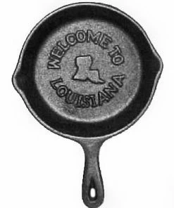 Cajun Classic Cast Iron Skillet Spoon Rest