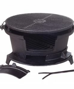 Cajun Classic Hibachi Large Cast Iron Grill