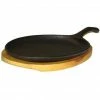 Cajun Classic Cast Iron Fajita Skillet Set Cast Iron Cookware