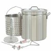 Bayou Classic Stainless Steel Turkey Fryer 44 Qt Pot Turkey Fryers