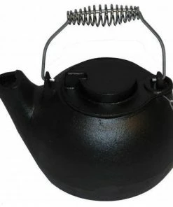 Cast Iron Cookware Cajun Classic Seasoned Large Cast Iron Teapot