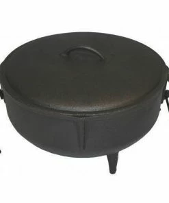 Cajun Classic Seasoned Jambalaya Round Bottom Pot 4 Gallon