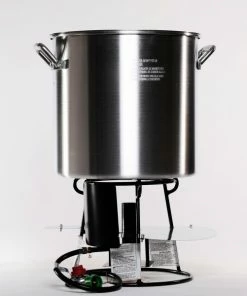 King Kooker Outdoor Double Jet Cooker Kit With 60 Quart Aluminum Pot