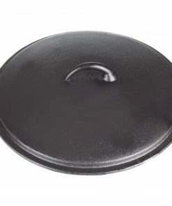 Cajun Classic Seasoned Cast Iron Lid - 10 Inch Cast Iron Cookware