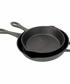 Bayou Classic 2 Piece Cast Iron Skillet Set