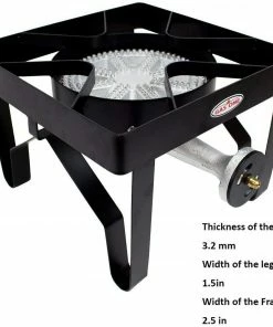 Cajun Outdoor Cooking Heavy Duty Large Pot Outdoor Propane Burner Brew Burners