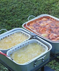 King Kooker Fish Fryers Dual Burner Outdoor Cooking Cart 30 Inches