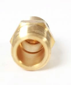 Cajun Outdoor Cooking Propane Parts Hose To LP Regulator Male / Male Brass Fitting