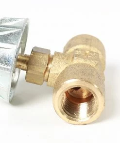 Cajun Classic Propane Parts FNPT / FNPT Needle Valve Brass Fitting