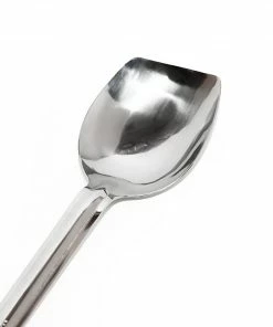 McWare Stainless Steel Cooking Spoons Stainless Steel Roux Spoon 15 Inch