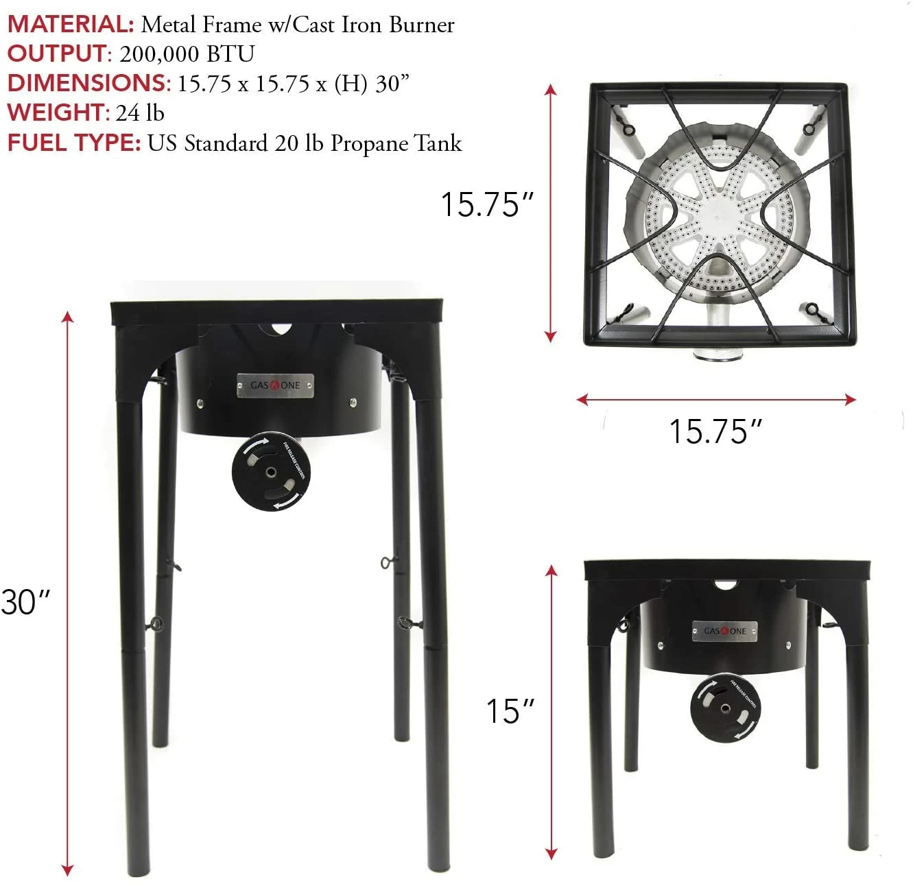 Cajun Outdoor Cooking Height Adjustable Banjo Burner 3 Cajun Outdoor Cooking Height Adjustable Banjo Burner
