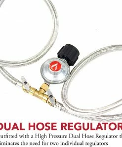 Cajun Outdoor Cooking Heavy Duty Double Propane Burner