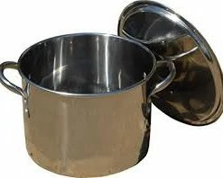 King Kooker 12 Qt Stainless Steel Pot Stock Pots