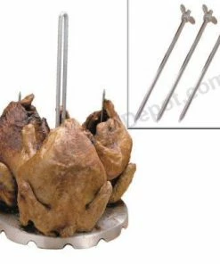 Turkey Fryer Accessories Bayou Classic Chicken Skewer Set