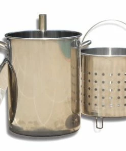 King Kooker Stainless Steel Oil Free Turkey Fryer Pot Turkey Fryers
