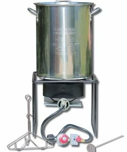 King Kooker Stainless Steel Turkey Fryer Kit Turkey Fryers