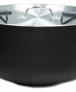 King Kooker 4 Gallon Cast Iron Jambalaya Pot Cast Iron Cookware