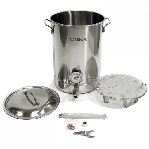 Cajun Outdoor Cooking 8 Gallon Stainless Steel Stock Pot With Spigot Brew Pots 4 Cajun Outdoor Cooking 8 Gallon Stainless Steel Stock Pot With Spigot Brew Pots