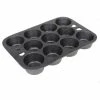 Cast Iron Cookware Cajun Classic Seasoned Cast Iron Muffin Pan
