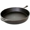 Cajun Classic Large Cast Iron Skillet - 15 Inch Cast Iron Cookware