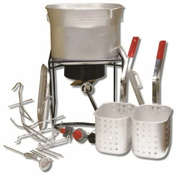 King Kooker Outdoor Double Fryer Deep Fryer Kits 1 King Kooker Outdoor Double Fryer Deep Fryer Kits