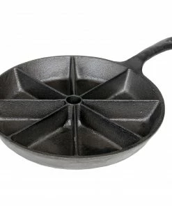 Cajun Classic Cast Iron Cookware 8 Slice Cast Iron Cornbread Pan