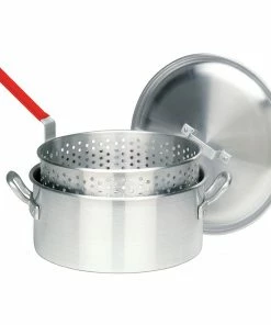 Bayou Classic 14 Quart Aluminum Deep Fryer Pot Fish Fryers