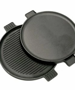 King Kooker Cast Iron Reversible Round Griddle