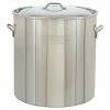 Bayou Classic 142 Qt Stainless Steel Pot & Lid Stock Pots