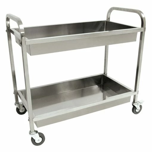 Bayou Classic Stainless Steel Kitchen Cart Brewing Accessories 1 Bayou Classic Stainless Steel Kitchen Cart Brewing Accessories