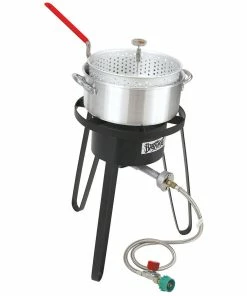 Bayou Classic Sportsman's Choice Deep Fryer Cooking Kit Fish Fryers