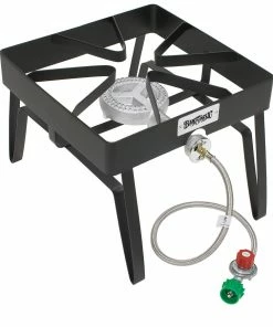 Bayou Classic Square High Pressure Propane Burner Propane Burners