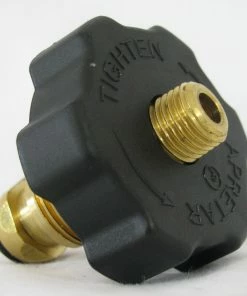 Cajun Outdoor Cooking Brass Metal POL Hand Tighten Valve Knob Propane Parts