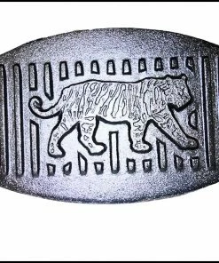 Cajun Classic Cast Iron Griddles LSU Tiger Inspired Bacon Press