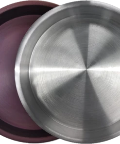 Bayou Classic Maroon & Silver Crawfish Serving Tray Set Of 4